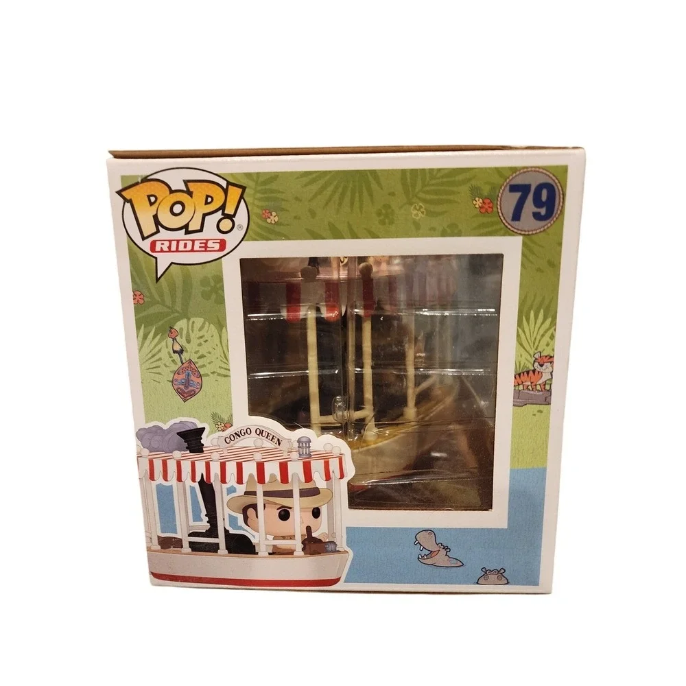 Funko Pop Rides Disney Jungle Cruise Congo Queen Vinyl Figure 79 Adventureland